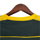 Camisa do Brasil Retrô Home 1998 Verde Escuro