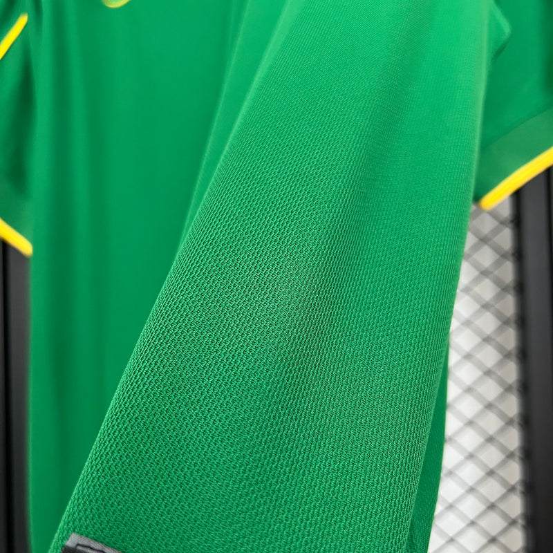 Camisa do Brasil Retrô Goleiro Verde 1998