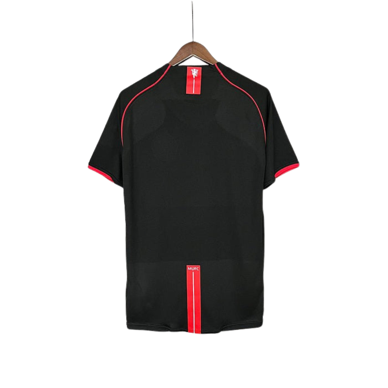 Camisa Manchester United Retrô Preta 2007/08