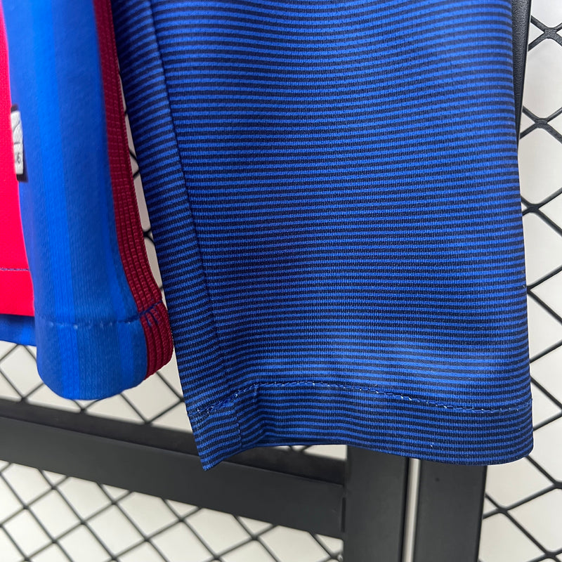 Camisa Manga Longa Barcelona Home Retrô 2014/15