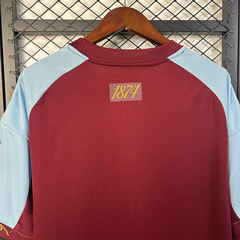 Camisa Aston Villa Home 2025/26