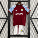Conjunto infantil Aston Villa Home 2025/26