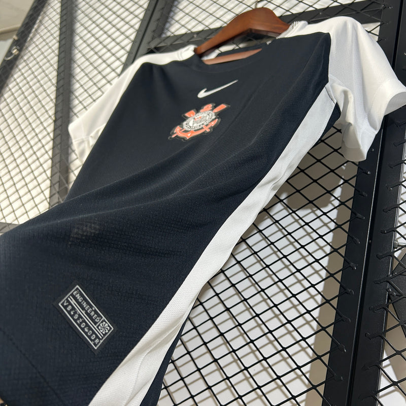 Camisa do Corinthians Feminina Preta 2025/2026
