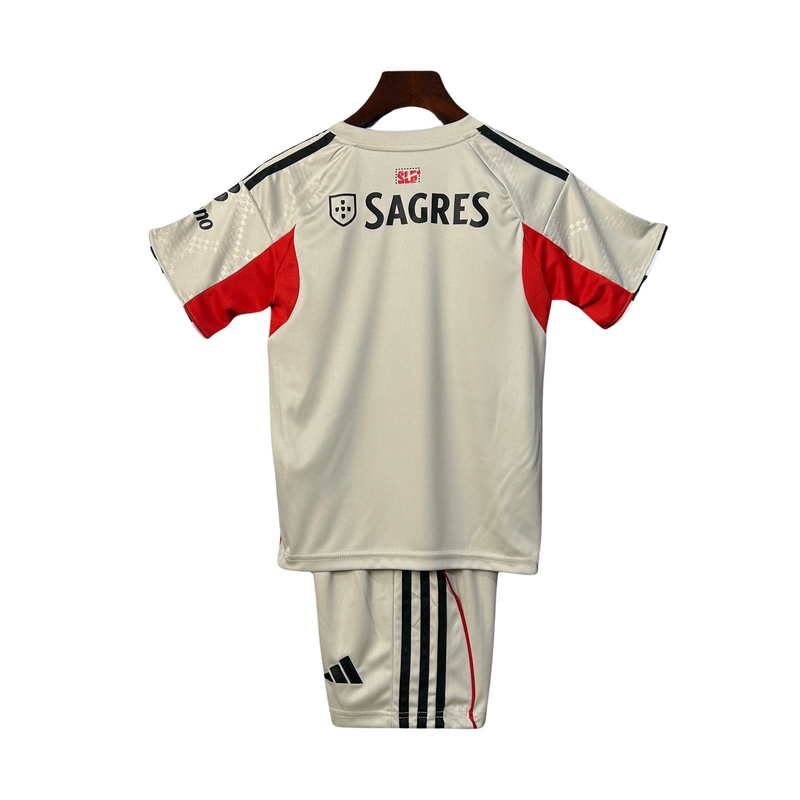 Conjunto infantil Benfica Away 2025/26