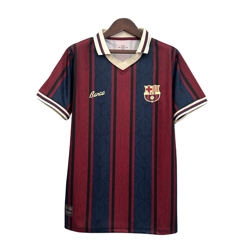 Camisa Barcelona Retrô Aniversário 125 Anos