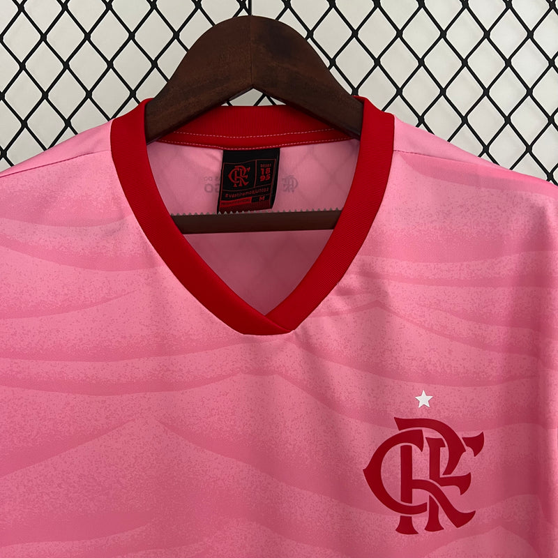 Camisa do Flamengo Feminina Rosa 2023/2024