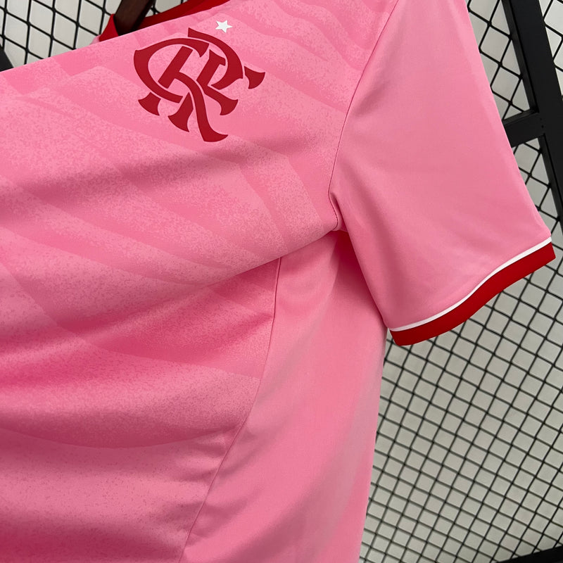 Camisa do Flamengo Feminina Rosa 2023/2024
