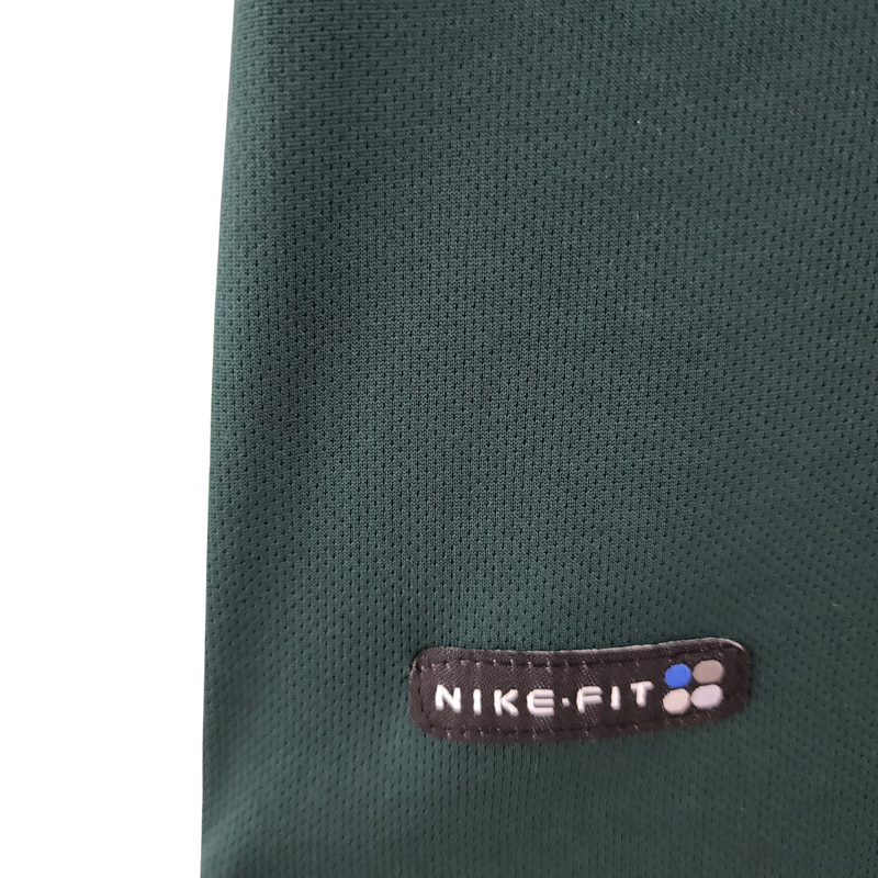 Camisa do Brasil Retrô Home 1998 Verde Escuro