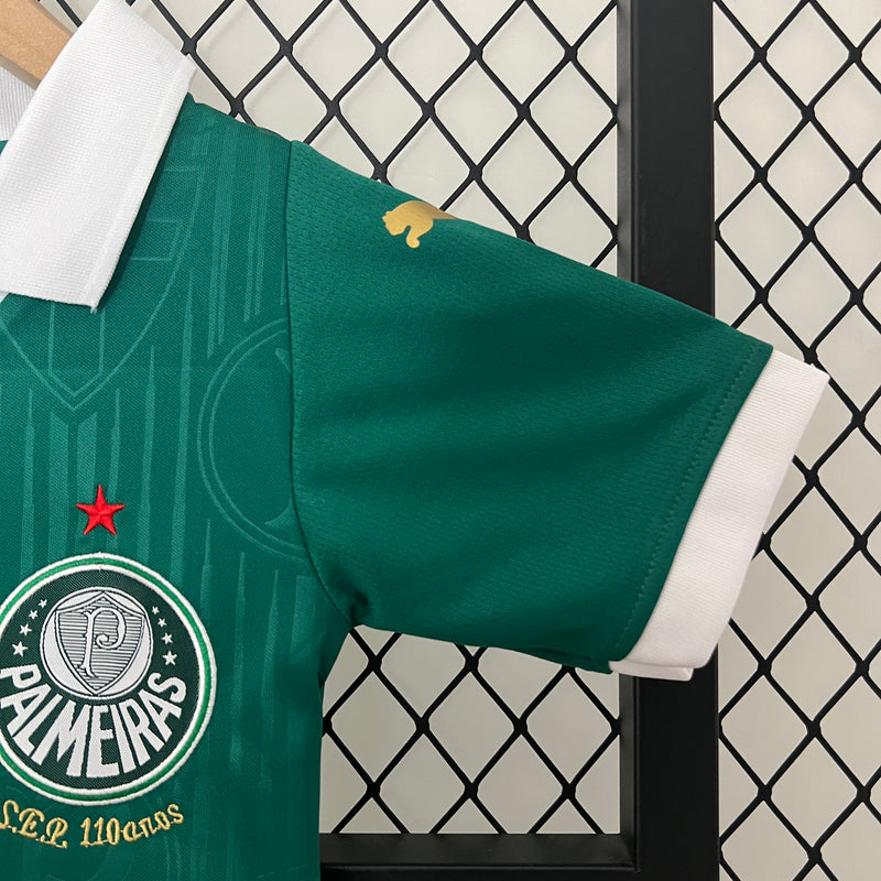 Conjunto infantil Palmeiras Home 2024/25