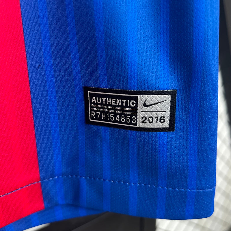 Camisa Manga Longa Barcelona Home Retrô 2014/15