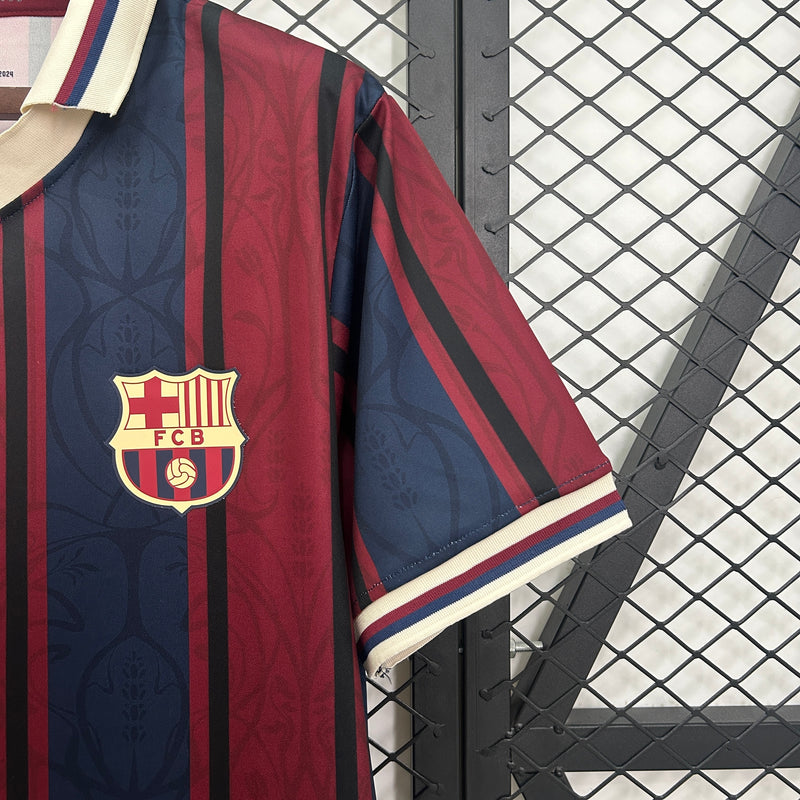 Camisa Barcelona Retrô Aniversário 125 Anos