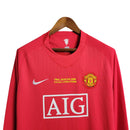 Camisa Manga Longa Manchester United Home 2007/08
