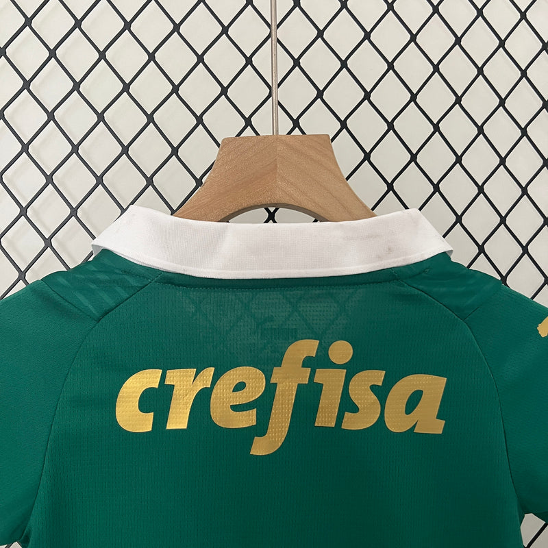 Conjunto infantil Palmeiras Home 2024/25