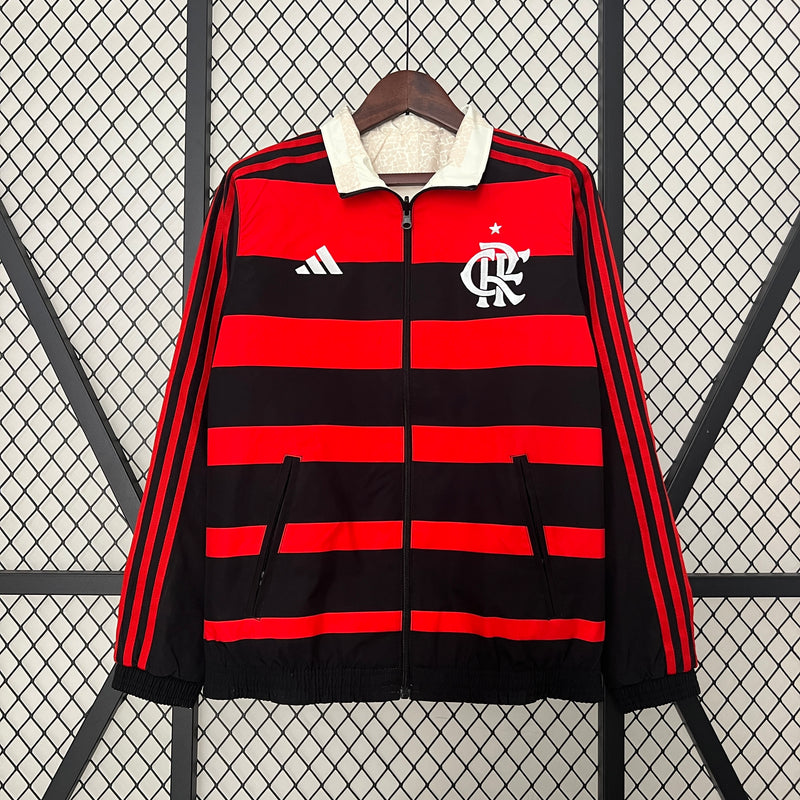 Corta Vento Flamengo 2024/25 Dupla Face
